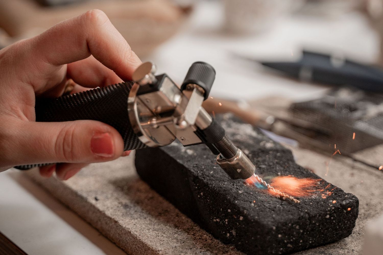 Workshop zilveren hanger