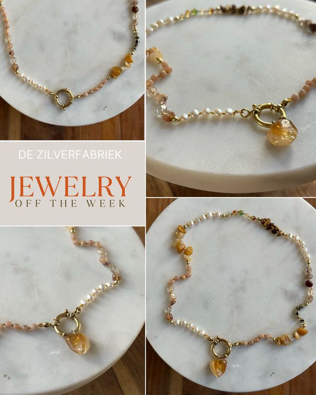 Kralenketting citrien