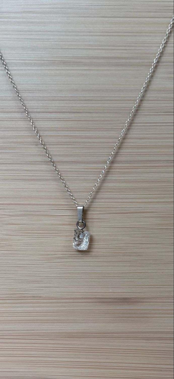 Ruwe Bergkristal hanger