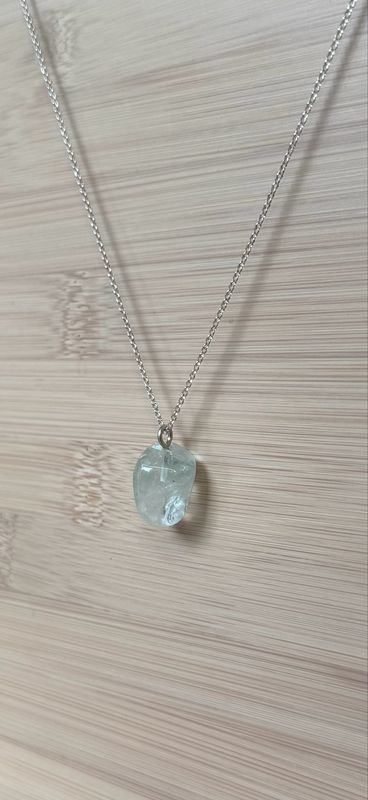Aquamarijn hanger