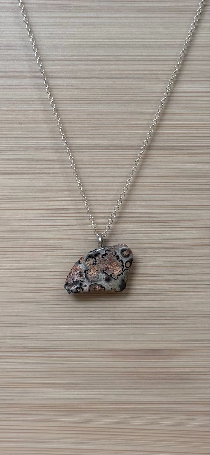 Luipaard Jaspis hanger