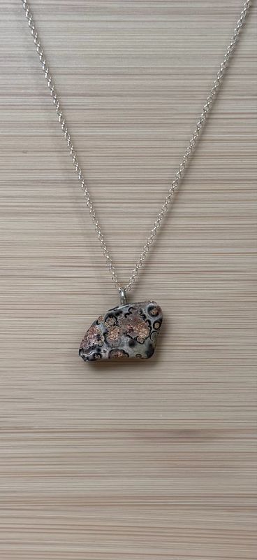 Luipaard Jaspis hanger