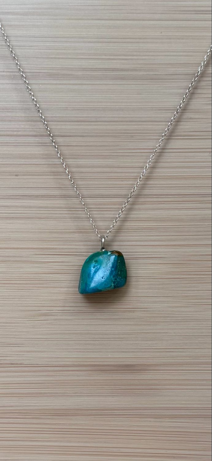 Chrysocolla hanger
