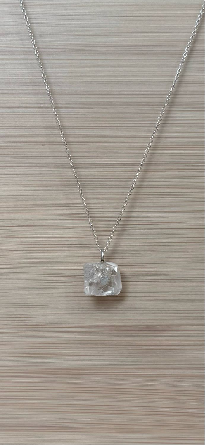 Ruwe Bergkristal hanger