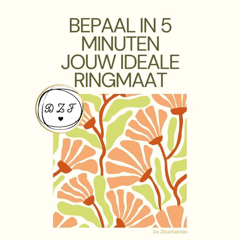 E-book bepaal in 5 minuten jouw ideale ringmaat