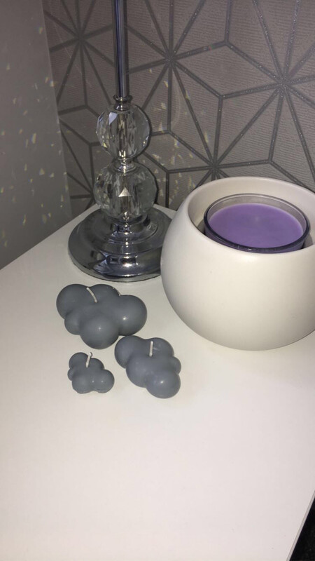 Cloud Candle (set Of 3)