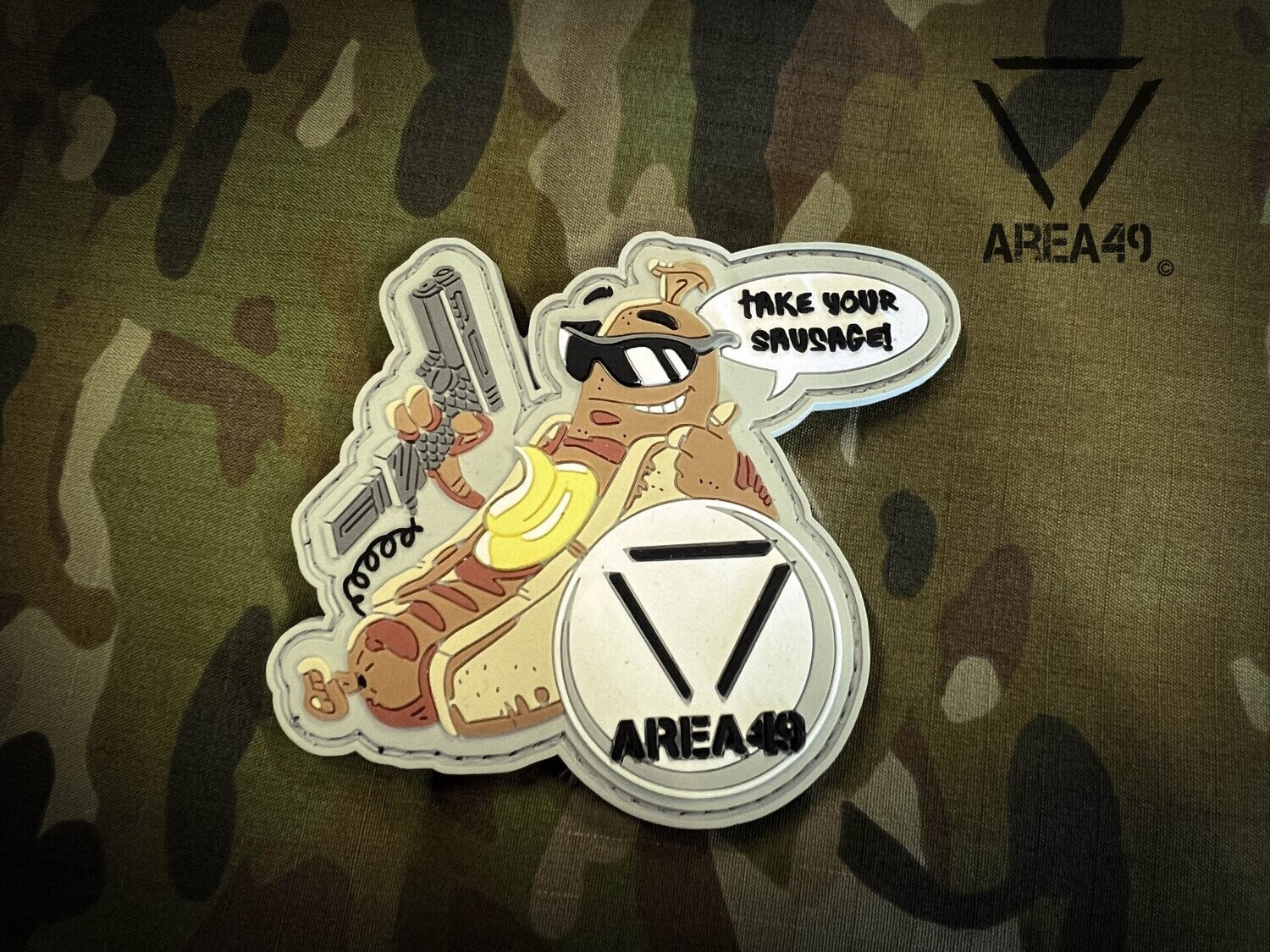 [Area49] "Take Your Sausage" Patch