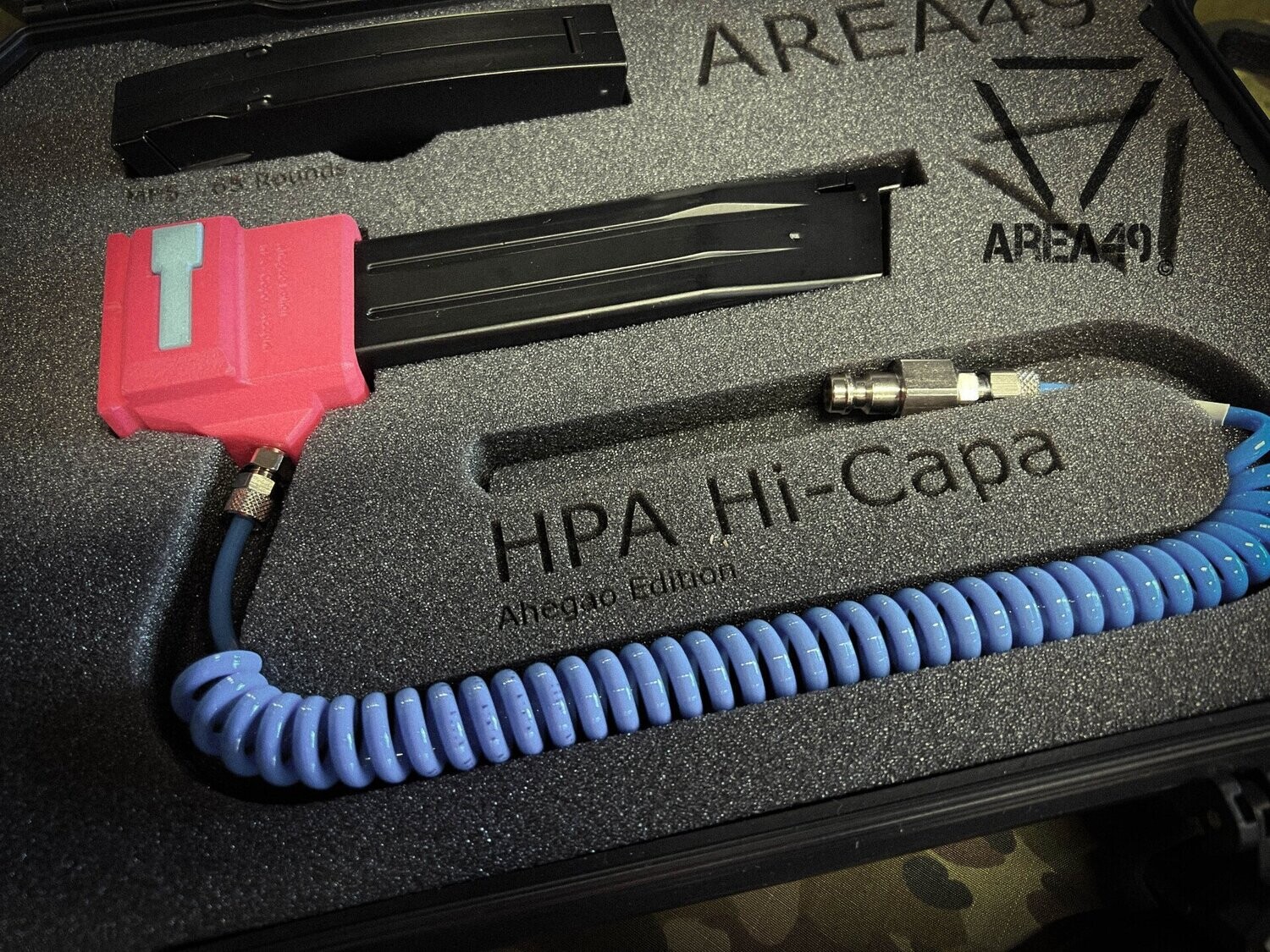 [Area49] *Ahegao Edition* HPA MP5 Adapter "Hi-Capa" im Koffer + Magazin