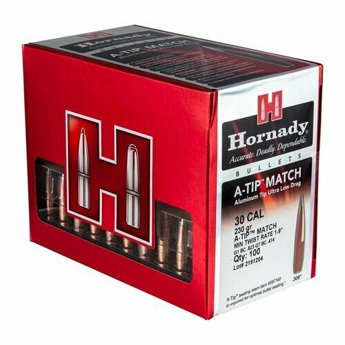 Hornady .30 250gr A-TIP 100