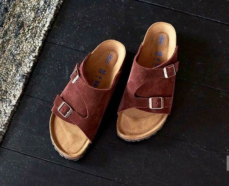 Suede Wine Birkenstock