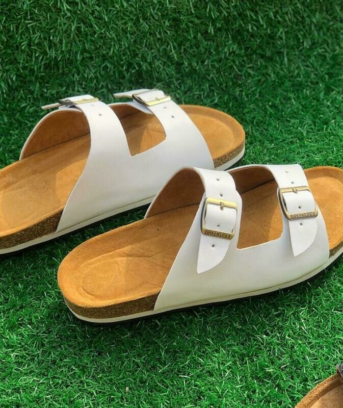 White Birkenstock