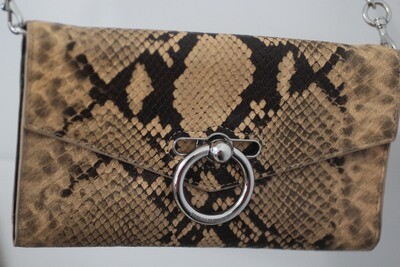 Designer handbag - clutch leather