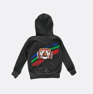 Sweatshirt capuche zip pola Sweatshirt capuche zip pola
