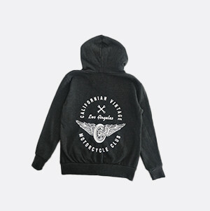 Sweatshirt capuche zip wings Sweatshirt capuche zip wings