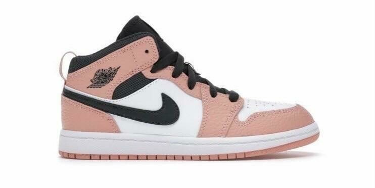 Pink jordan high tops