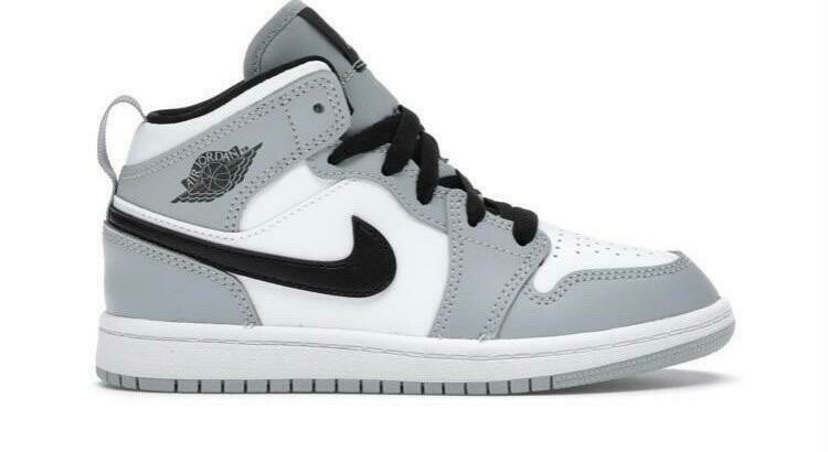 Grey jordan high tops
