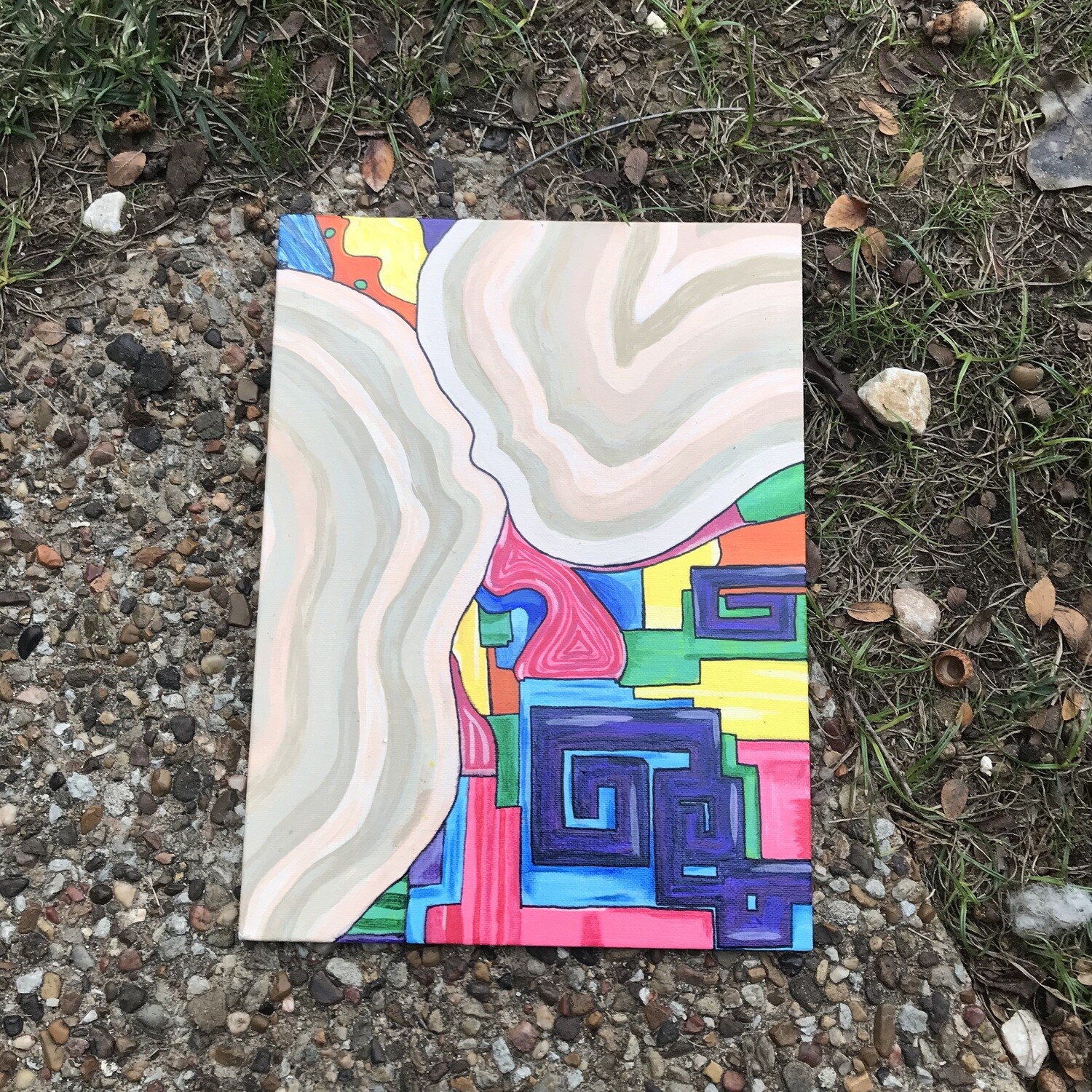 Kiss Me in Slow Motion Painting