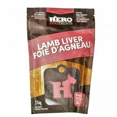 BCR Hero Dehydrated Lamb Liver – 114g