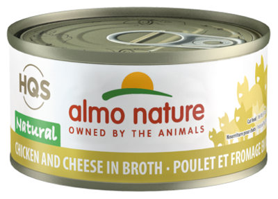 Almo Nature Cat HQS Chicken & Cheese 2.47OZ