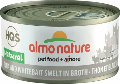 Almo Nature Cat HQS Tuna & Whitebait 2.47OZ