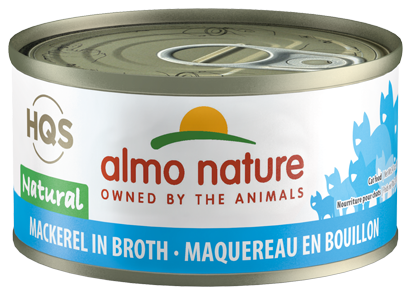 Almo Nature Cat HQS Mackerl in Broth 2.47OZ
