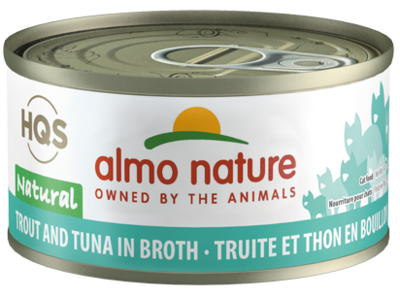 Almo Nature Cat HQS Trout & Tuna 2.47OZ