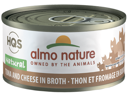 Almo Nature Cat HQS Tuna & Cheese 2.47OZ