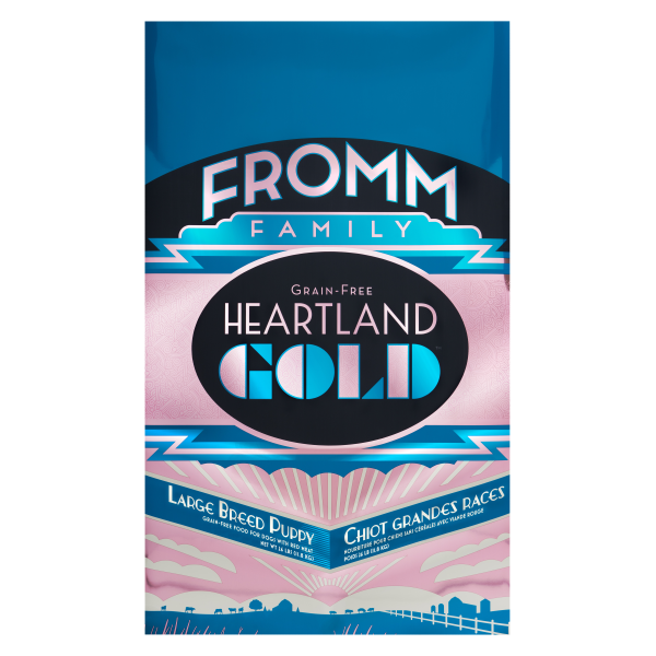 Fromm Heartland Gold Grain Free Large Breed Puppy Dry Dog Food, 26-lb