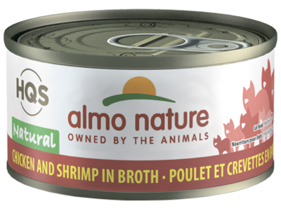 Almo Nature Cat HQS Chicken & Shrimp 2.47OZ