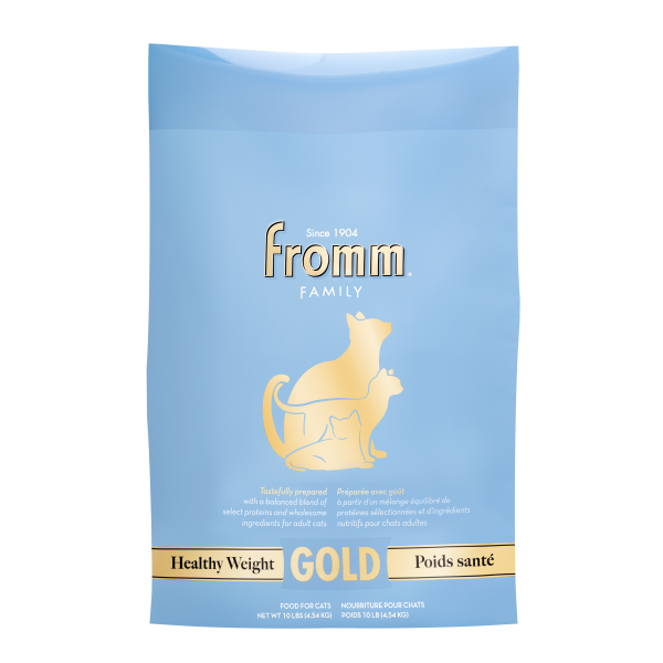 Fromm Gold Healthy Weight Dry Cat Food, Blue, 10-lb
