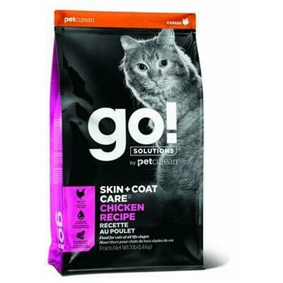 Go Cat Skin + Coat Chicken 1.36KG