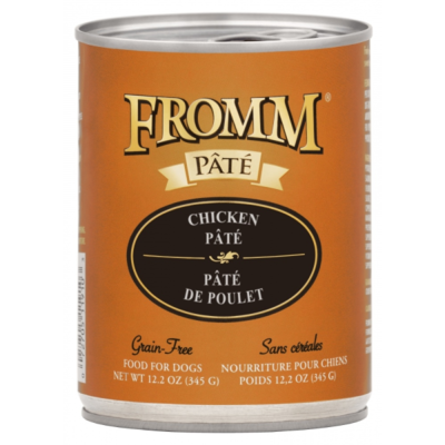 Fromm Chicken Pate Canned Dog Food, 12.2-oz