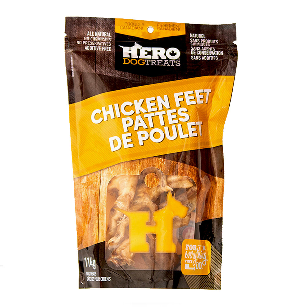 Hero Chicken Feet Pattes 114g