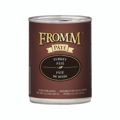 Fromm Dog Gold Turkey Pate Can, 12.2oz