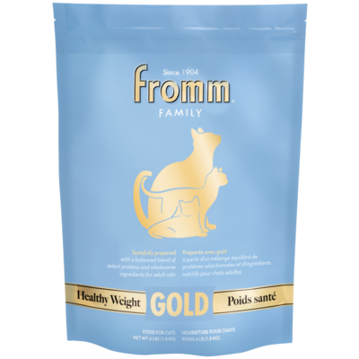 Fromm Gold Healthy Weight Dry Cat Food, Blue, 4-lb