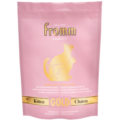 Fromm Gold Kitten Dry Cat Food, Pink, 4-lb