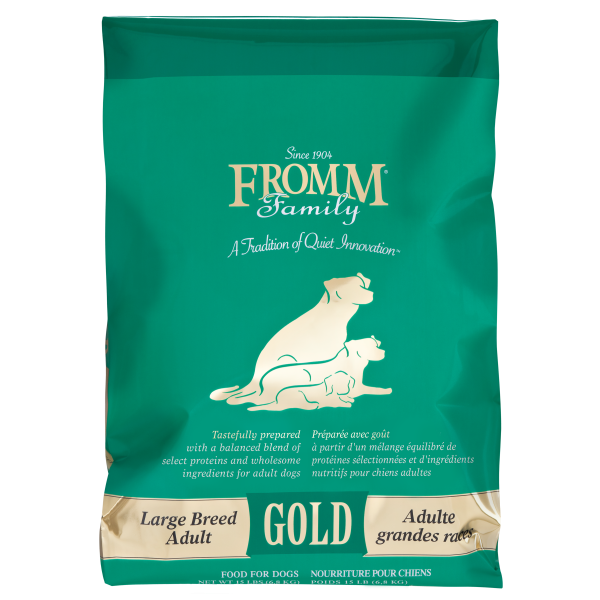 Fromm Gold Large Breed Adult Formula Dry Dog Food, 15-lb