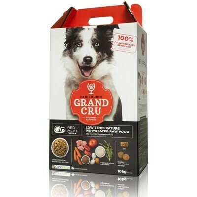 CaniSource Grand Cru Red Meat Formula Dehydrated Dog Food, 10-kg