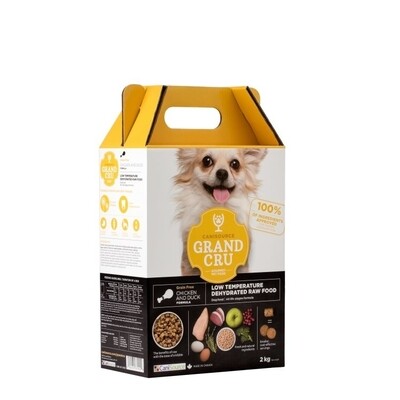 CaniSource Grand Cru Chicken & Duck Formula Grain-Free Dehydrated Dog Food, 2-kg