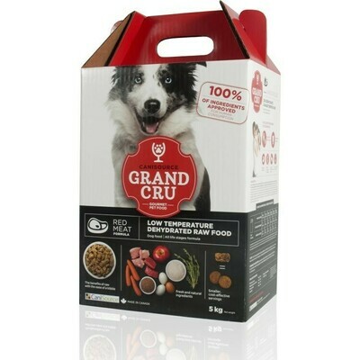 CaniSource Grand Cru Red Meat Formula Dehydrated Dog Food, 5-kg
