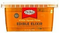 Primal Edible Elixir Winter Squash Puree, Frozen Dog & Cat Food Topper, 32-oz