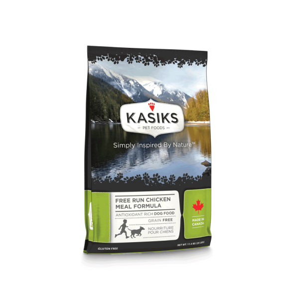 KASIKS Free Run Chicken Meal Formula Grain-Free Dry Dog Food, 25-lb
