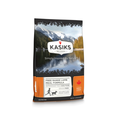 KASIKS Free Range Lamb Meal Formula Grain-Free Dry Dog Food, 5-lb