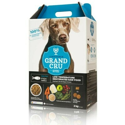 CaniSource Grand Cru Fish Formula Grain-Free Dehydrated Dog Food, 2-kg