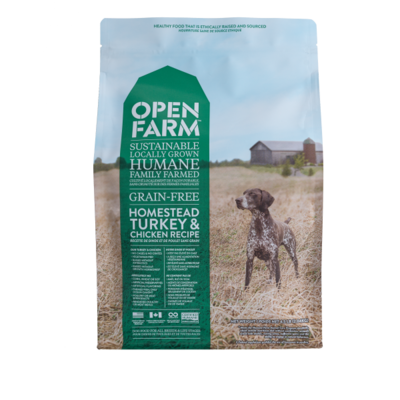 Open Farm Grain-Free Homestead Turkey and Chicken Recipe Dry Dog Food, 4.5-lb
