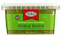 Primal Edible Elixir Healthy Green Smoothie Immunity Boost, Frozen Dog & Cat Food Topper, 32-oz