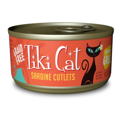 Tiki Cat Grill Sardine Cutlets 2.8OZ