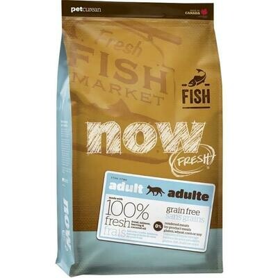Now Fresh Grain-Free Adult Fish Dry Cat Food, 4lbs