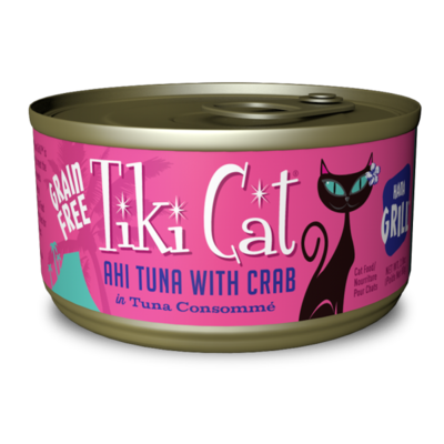 Tiki Cat Grill Ahi Tuna & Crab 2.8OZ
