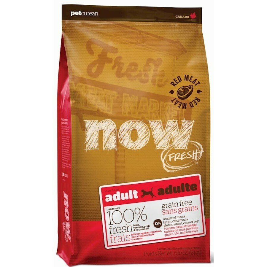 Now Fresh Grain-Free Adult Red Meat Dry Dog Food, 25lbs